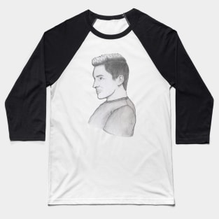 Aleks - ImmortalHD, Sketch Baseball T-Shirt